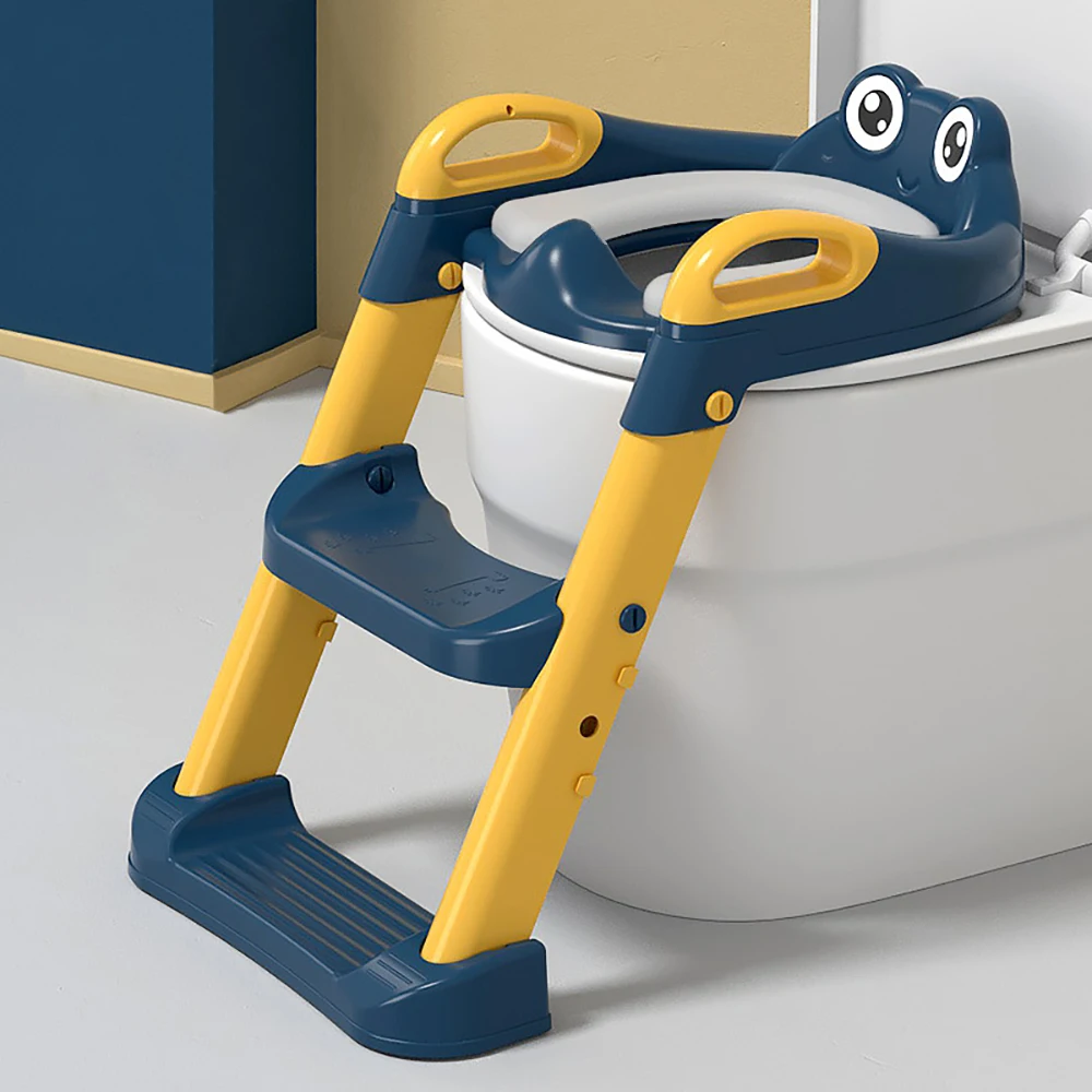 AnGku Asiento de entrenamiento para orinal plegable portátil para bebé, higiénico, cómodo y ajustable, perfecto para entrenamiento de inodoro de niños pequeños en movimiento