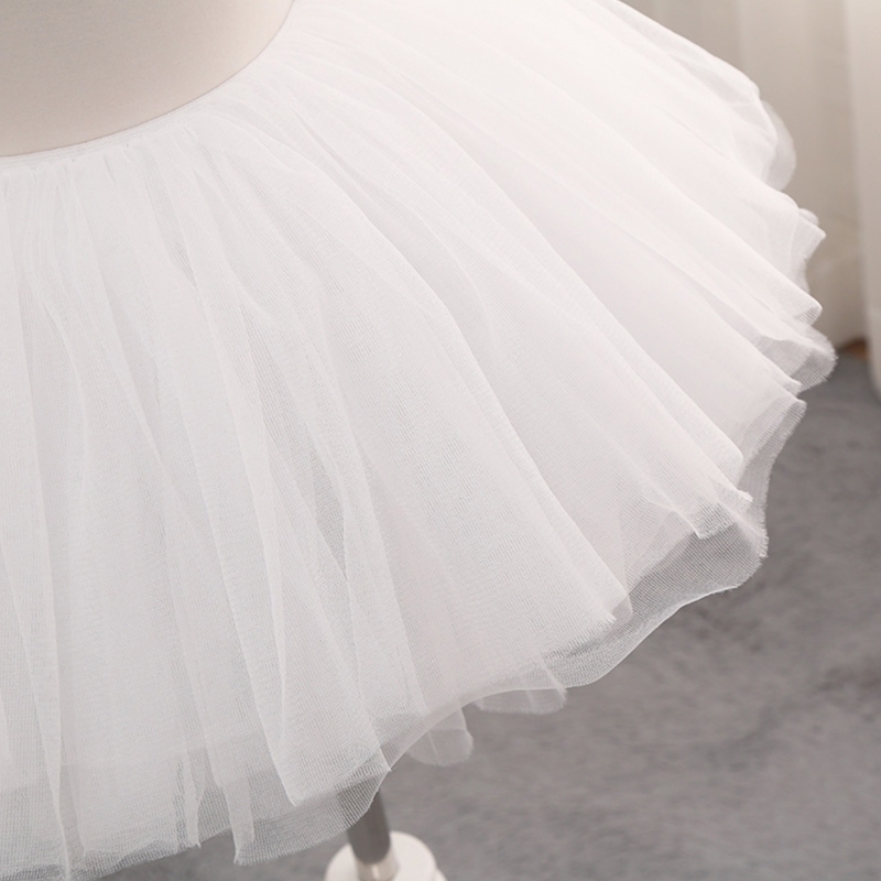 Frauen Layered Tüll Mini Tutu Skater Rock Gefaltete Petticoat für Cosplay Partei