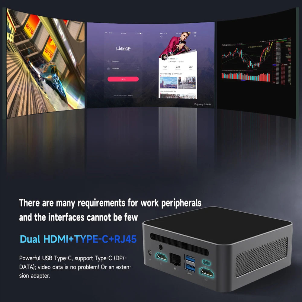 MLLSE G5 Mini PC intel i5-1340P Windows 11 Pro Intel 12th DDR4 16GB RAM 512GB SSD WiFi 6 BT5.2 Desktop Gaming Computer Mini Pc