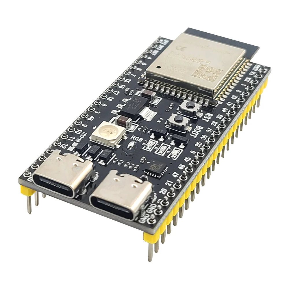 ESP32 S3 Development Boards with Expansion Adapter Kit 2.4G Wifi BT Module ESP32-S3WROOM1 N8R2 N16R8 44Pin Type-C ESP32-S3