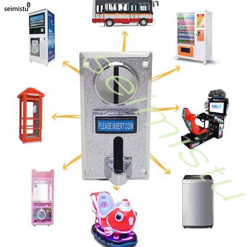 Distributeur automatique électronique pour pièces à valeur multiple, accepteur de pièces multiples, mécanisme de sélection, jeu d'arcade, billet à rouler, 616