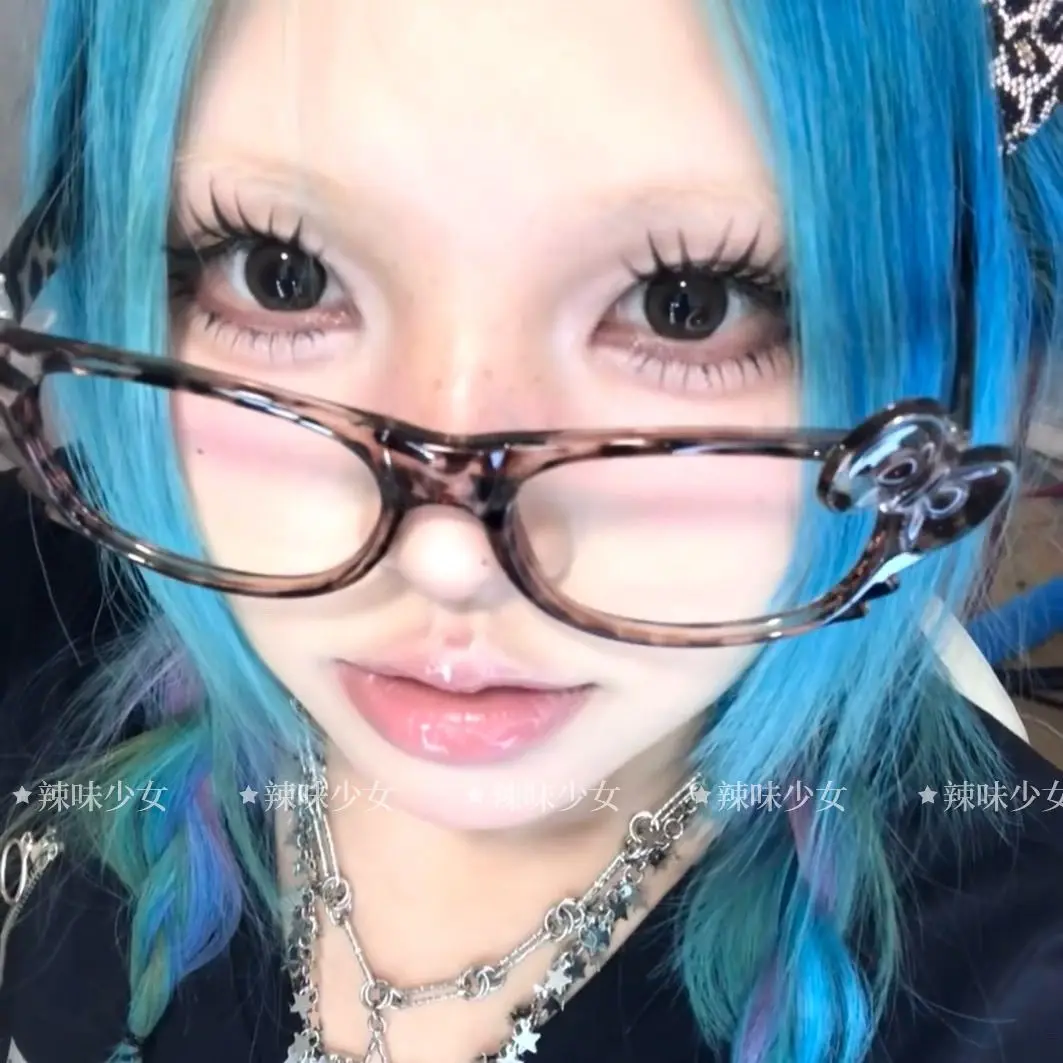 Kawaii hellokitty óculos retro anime kteywear acessórios decorativos y2k cartoonframes sem lentes moda meninas presentes