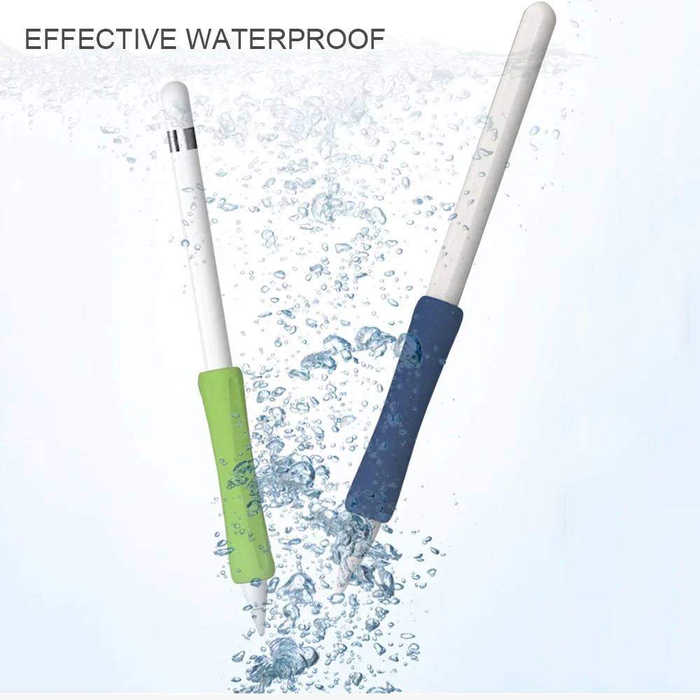 Para apple pencil 2 1 caso capa universal colorido para ipad lápis caso antiderrapante proteção anti-risco manga de silicone