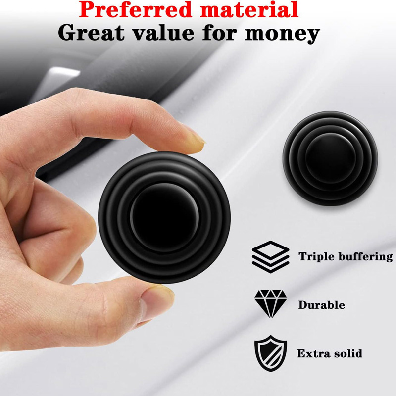 5/30PCS Autodeur Schokdemper Siliconen Pads Universele Anti Shock Pad Autodeur Protector Stickers Anti Botsing pakking Buffer
