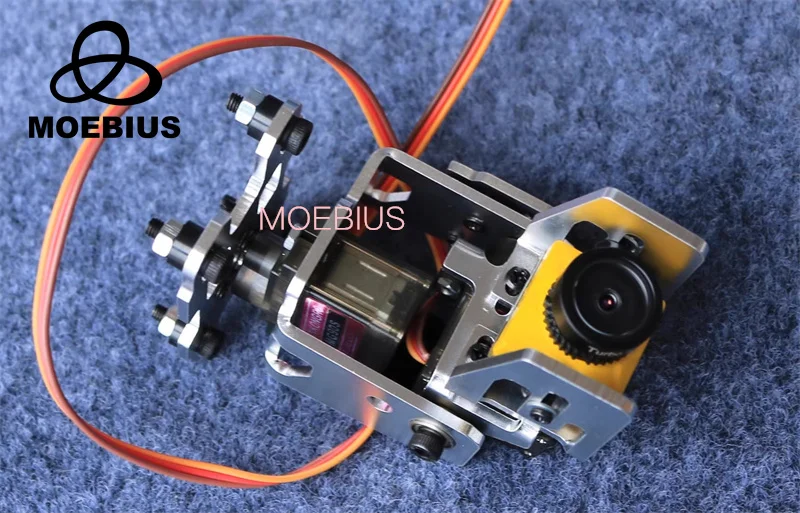 Metal Servos Pan Tilt Bracket Steering Engine Sky End Fpv Head Tracking Dual Axis Aircraft Model Camera