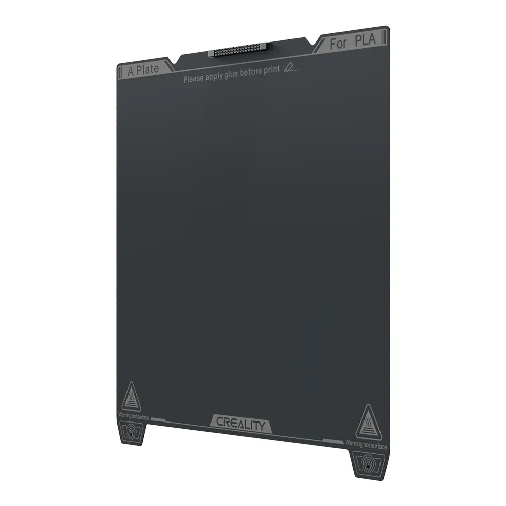 Creality-original k1c liso pei construir placa 235x235mm, etiqueta magnética sem macio, acessórios de impressora 3d