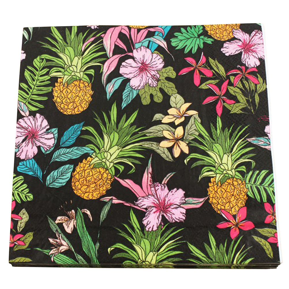 냅킨 장식 종이 웨딩 티슈, 맞춤형 생일 파티 만화 장식, 20 개