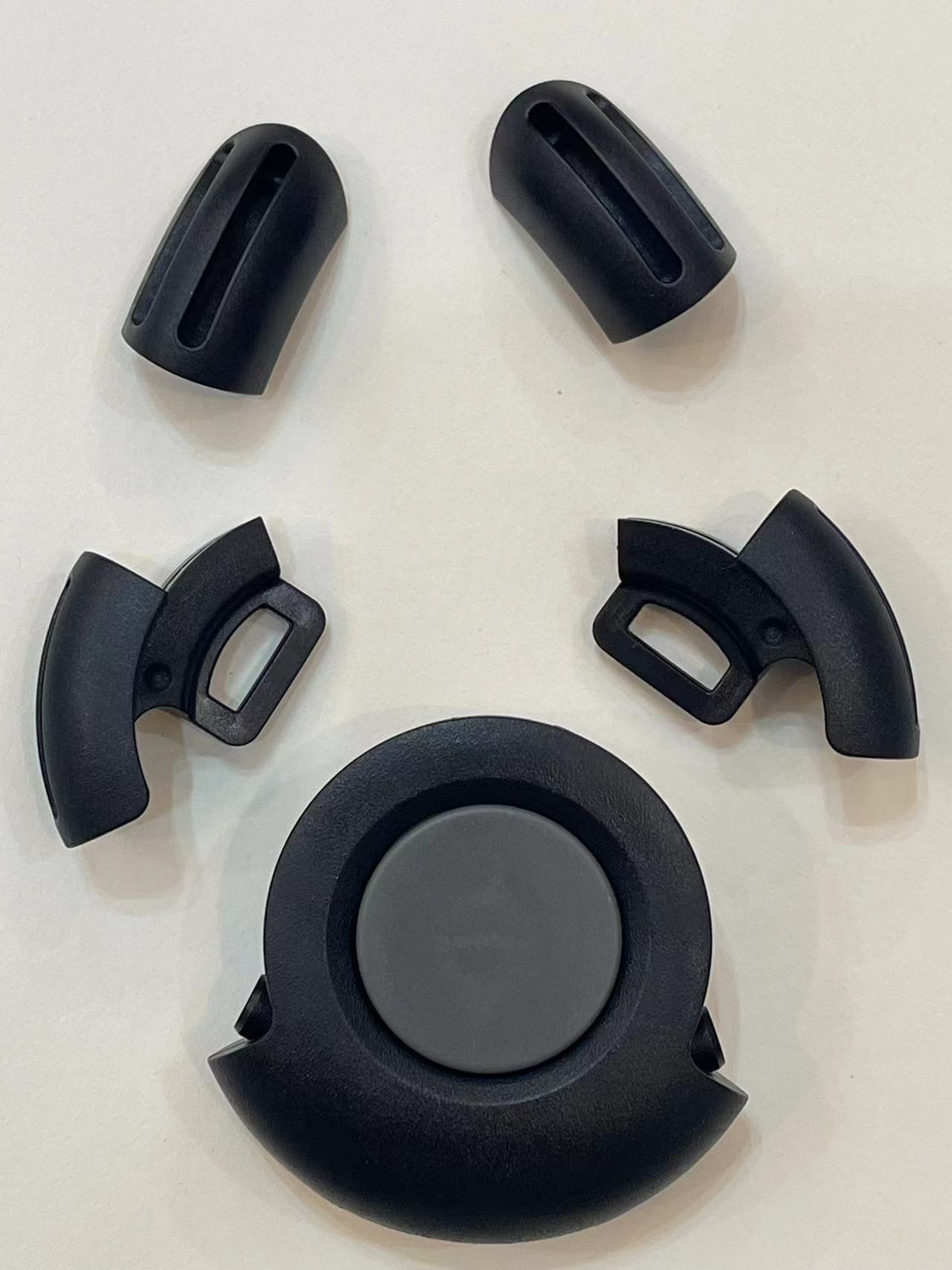 Boucle de harnais à 5 points pour vague croisée argentée, landau de bébé Balmoral Pioneer Puschair Wayfarer, Pop, Jet, Zest et poussette réflexe