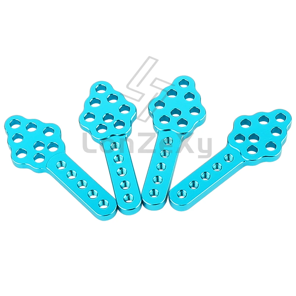 1/4pcs Metal Shock Absorber Mount Adjust Height Angle Stand for 1/10 RC Crawler Axial SCX10 90046 90047 D90 D110 Upgrade Part