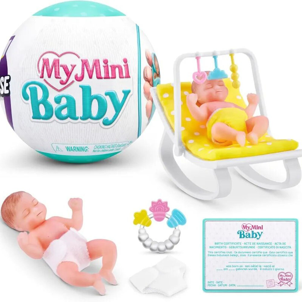 Zuru-5つのサプライズブランドのミニボール,ミニチュアおもちゃ,ブラインドボックス,子供向けギフト