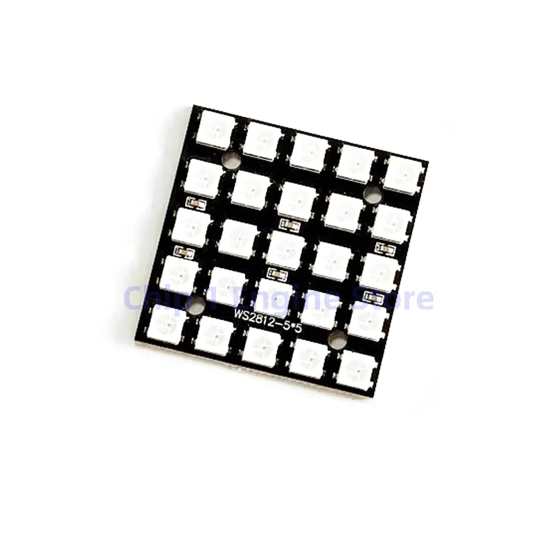 25-Bit-5x5 LED-Matrixmodul WS2812B 5050 RGB-LED. Integriertes Vollfarb-Laufwerkslicht-Entwicklungsboard