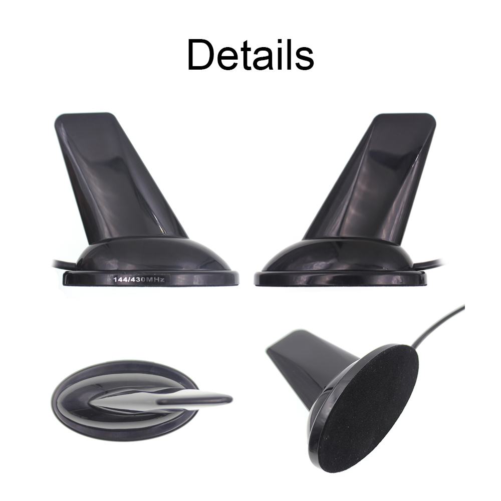 デュアルバンドふかひれスタイルアンテナ 136-174MHz & 400-470MHz TYT TH-UV8000D TYT Baofeng トランシーバーアマチュア無線用