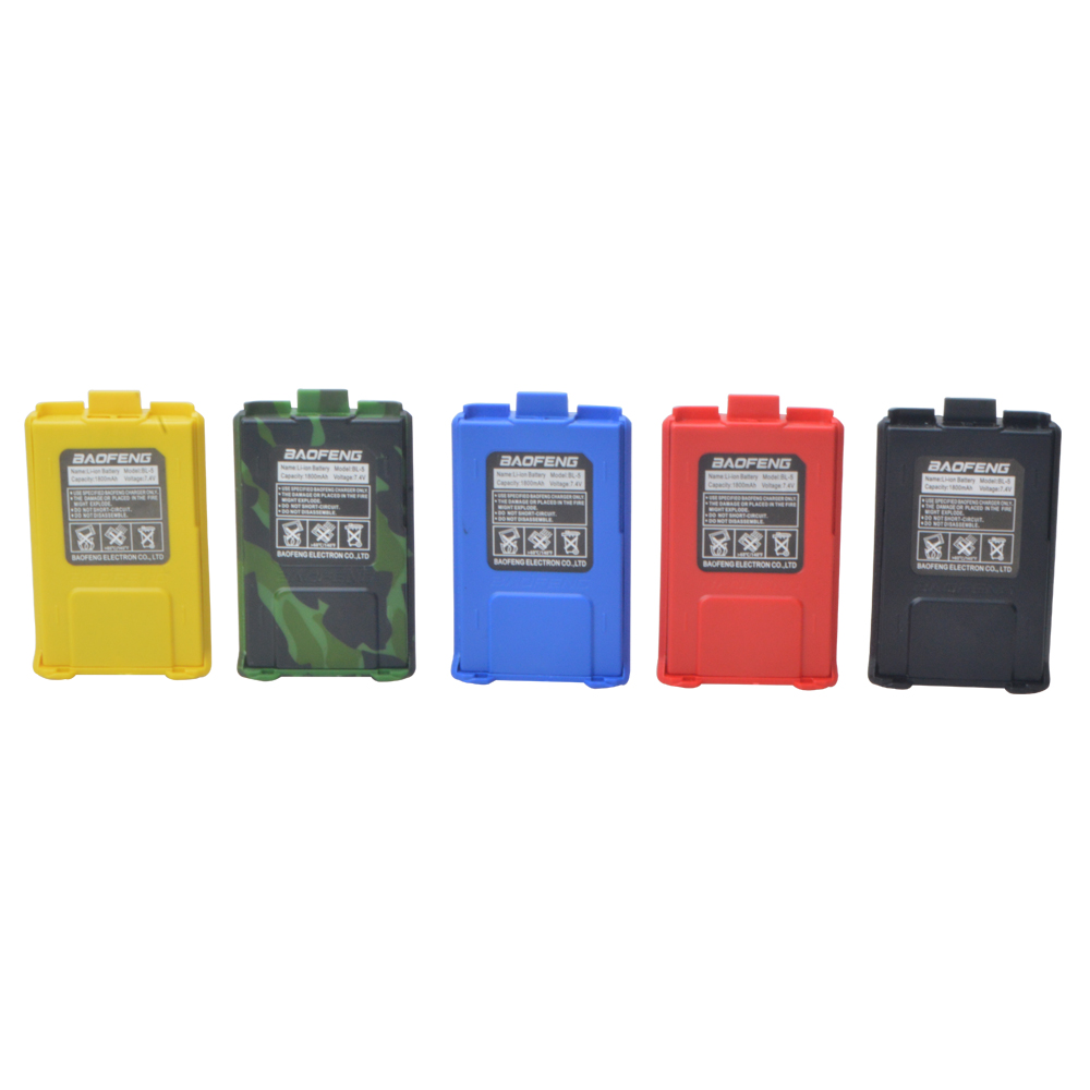 Walkie Talkie Baofeng UV-5R Series BL-5 DC7.4V 1800MAH Rechargeable Li-ion Replace Battery Pack