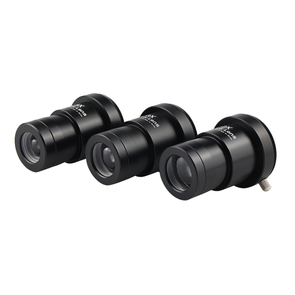 EYSDON 1,25 pulgadas 2x/ 3x/ 5x telescopio lente Barlow extensor de longitud Focal totalmente recubierto de Metal con roscas de montaje de cámara M42