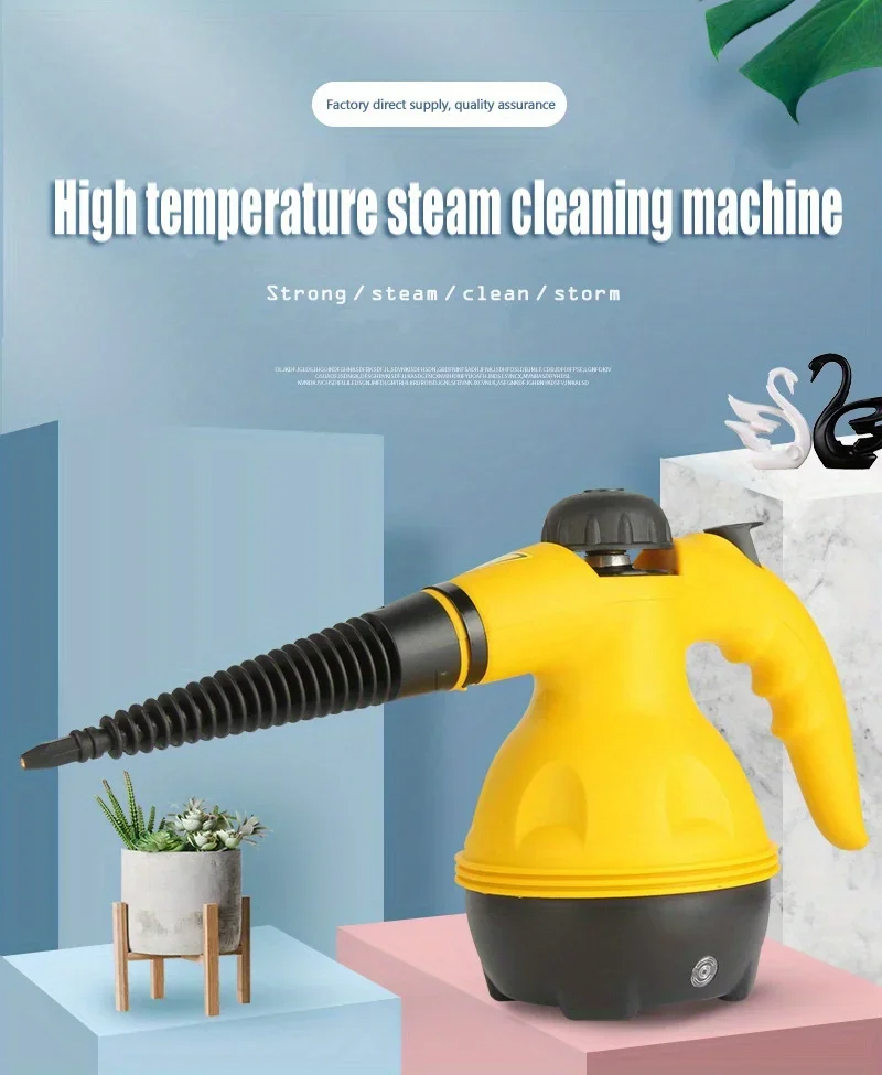 Limpador a vapor portátil de alta temperatura para limpeza de exaustor de cozinha, banheiro doméstico, ferramentas de limpeza de carro