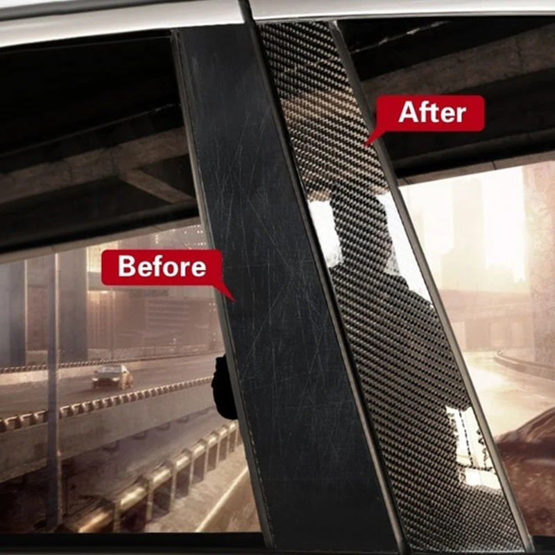 3D Sợi Carbon Dán Xe Hơi DIY Dán Bảo Vệ Dây Tự Động Gắn Cửa Mặt Gương Chống Trầy Xước Băng Keo Chống Thấm Nước Bảo Vệ Bộ Phim 10Cm