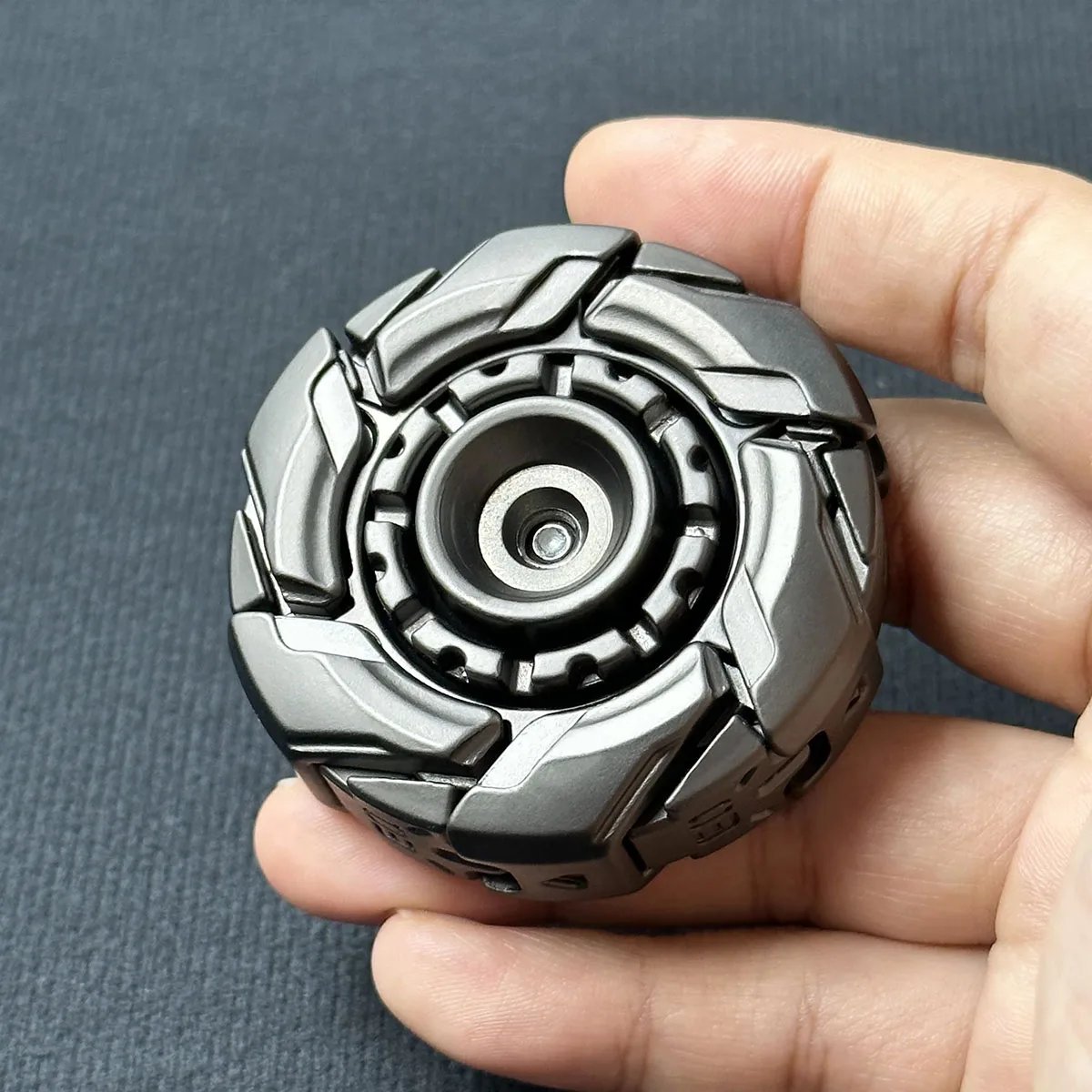Sliders Open Armor Spinning TopFidget ของเล่นบรรเทาความเครียดสําหรับผู้ใหญ่ Magnetic Meta