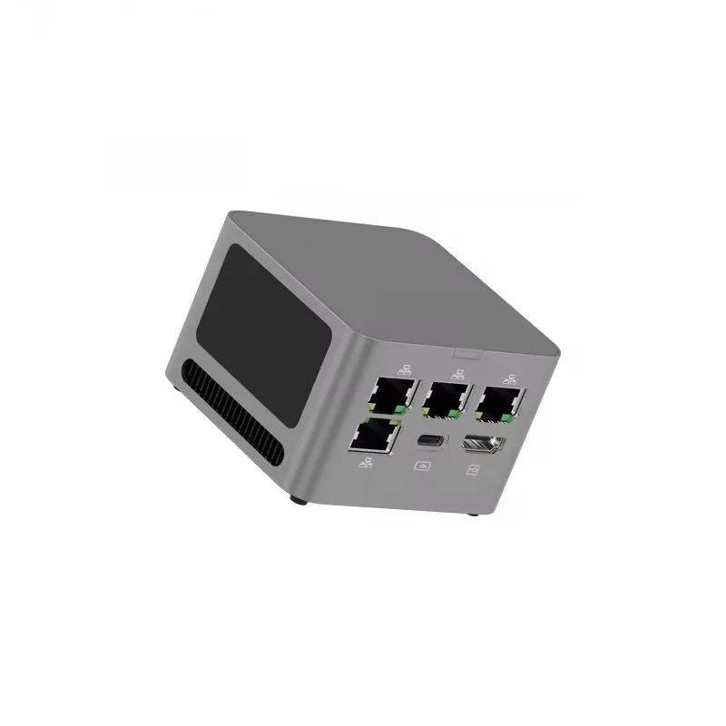 Мини-игровой ПК Topton AMD Ryzen 3 5425U 4x 2,5G LAN i226-V Мини-ПК 8 ГБ LPDDR4 Мини-компьютер (4C/8T, до 4,1 ГГц) Proxmox pfSense