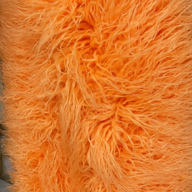 Mongolie mouton fourrure femmes moyen Long manteau veste coloré chaud fausse fourrure en peluche manteaux femme veste automne hiver fourrure vêtements d'extérieur