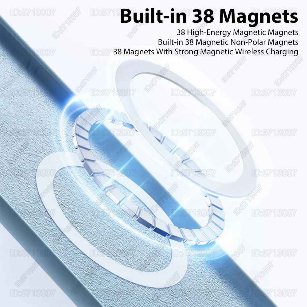 Funda magnética Original Magsafe para Apple iPhone 16 15 14 13 12 11 Pro Max Plus, funda de silicona líquida con carga inalámbrica para teléfono
