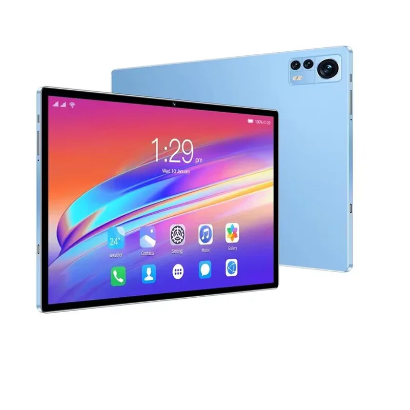 Nueva tableta Pc de 10,1 pulgadas, 8GB de RAM, 64GB de ROM, tabletas Octa Core, Google Play, 4G LTE, llamada telefónica, Dual SIM, Android 12, WiFi, GPS, Bluetooth