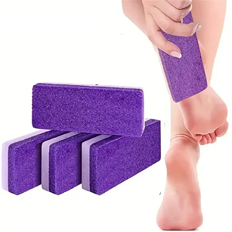 2 uds piedra pómez para pies Lima para pies removedor de callos y piel muerta depurador de talón pies suaves en segundos herramienta exfoliante de pedicura