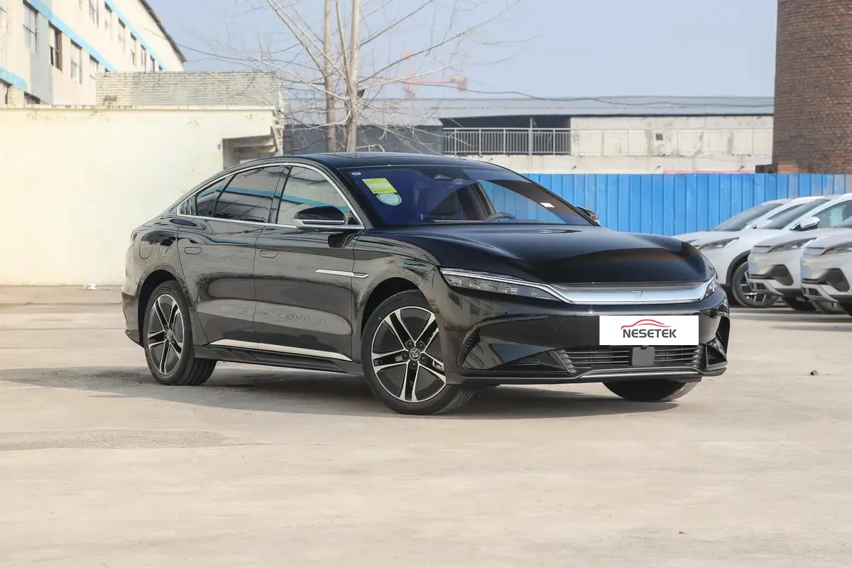 ยานพาหนะ2024รถ SUV ไฟฟ้าสำหรับผู้ใหญ่715กม. AWD BYD Han EV รถใหม่จากประเทศจีน