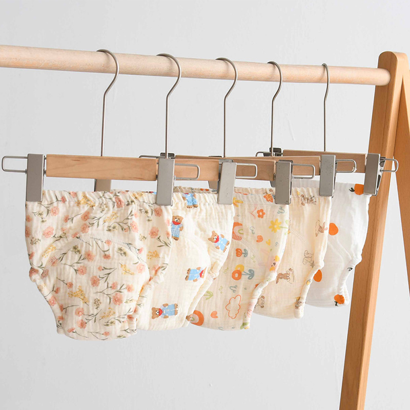 Korean Style Cotton Baby Waterproof Training Pants New Baby Diaper Infant Washable Shorts Nappy Panties Nappy Changing Underwear