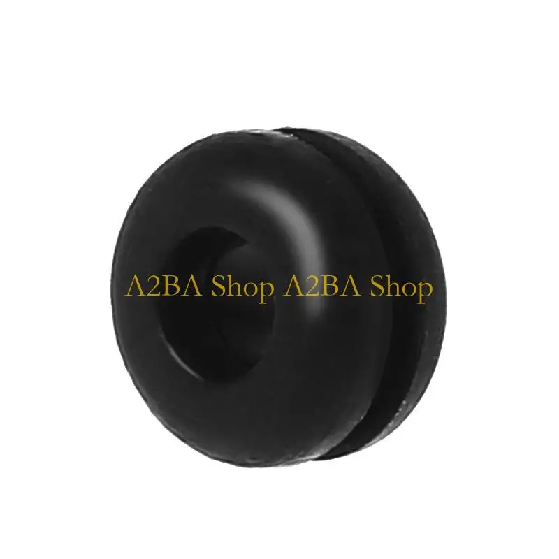 A2BA 4pcs Bedplate Grommets Karet Hitam Untuk SME- 3009 3012 SME- 3009 3012 BASE PLATE grommet