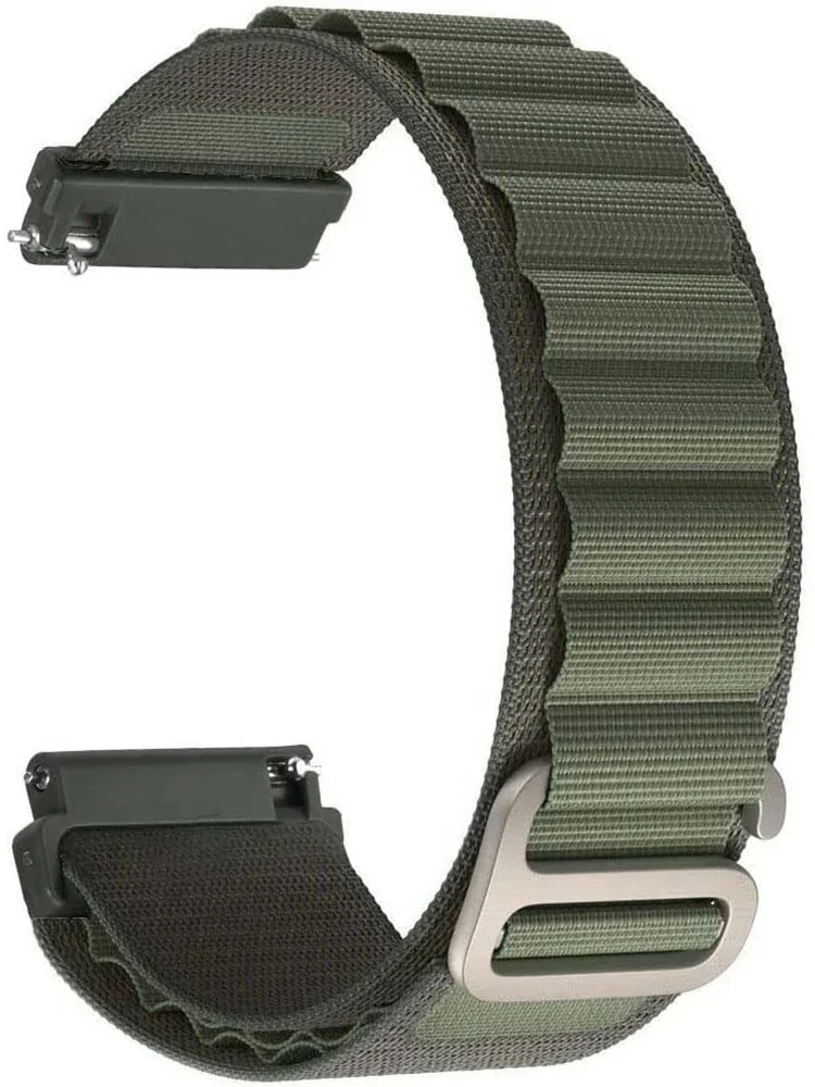 20 mm horlogeband Alpine Loop voor Samsung Galaxy Watch 6-4-Classic-5-Pro-Active 2 40 mm 44 mm sport 22 mm armband Huawei GT 2 band