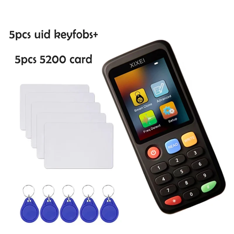 Новый Ntag213 215 Key Writer Rfid Считыватель смарт-карт Копировальный аппарат для бейджей 13,56 МГц NFC-декодер Дубликатор Ic Id Chip Tag Clone X7