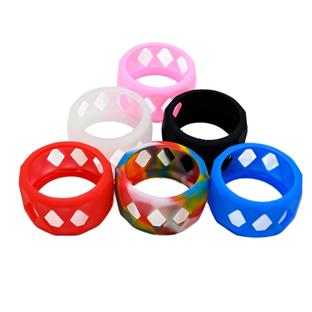 Glühbirne Silikon Abdeckung Dekorative Schutz Glas Flasche Band Ring für ZEUS X Mesh Tank Blase Glas Rohr Zubehör