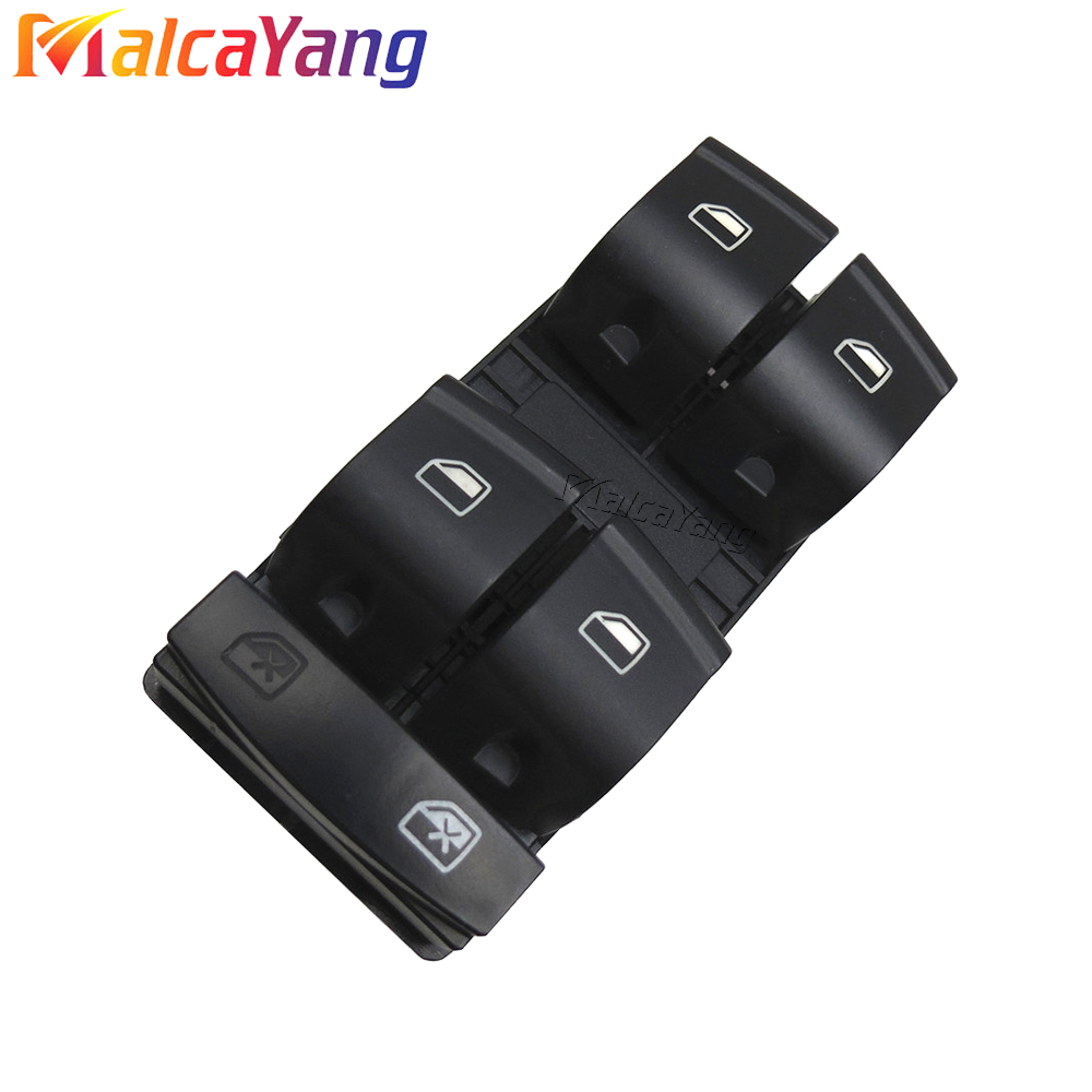 高品質電力パネルウィンドウマスターコントロールスイッチボタンアウディ A3 8P スポーツバック A6 4F 4G C6 Q7 4L 4F0 959 851F