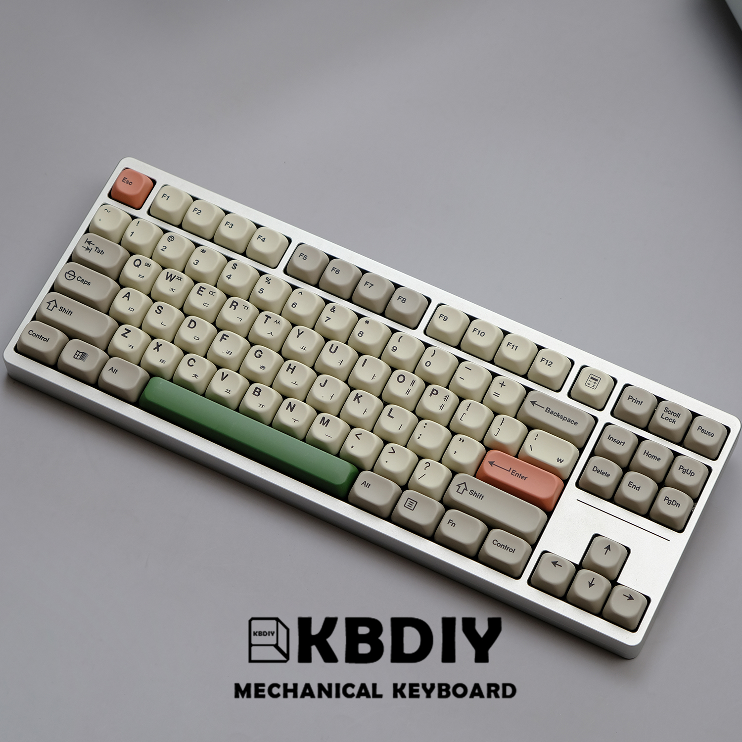 KBDiy KOA Profile Keycap GMK Style Retro 9009 Theme PBT Колпачки для механической клавиатуры Игровой комплект Корейский 139 клавиш ISO Key Cap