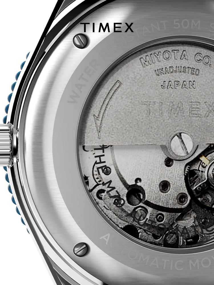 TIMEX Automatyczny męski zegarek marki Luksusowe wielofunkcyjne zegarki rekreacyjne dla mężczyzn Zegarek na rękę ze stalową taśmą z kalendarzem