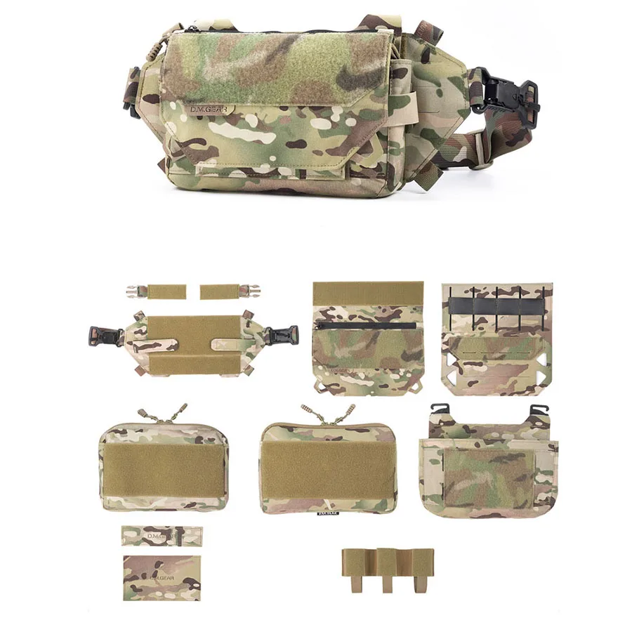 Tas Medis Dada Taktis Roll 1 Kantong Trauma Kantong Medis IFAK Kantong Kotak P3K Camo