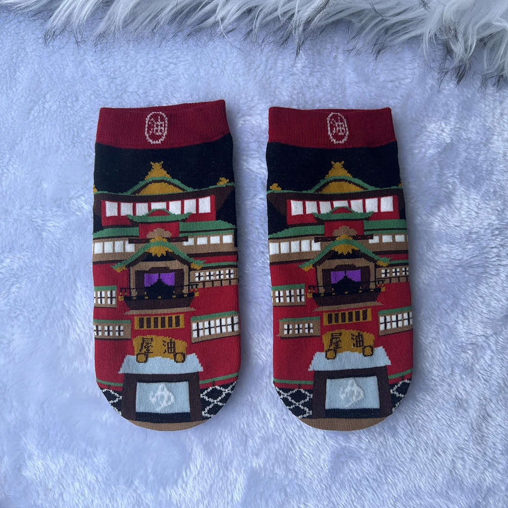 Calcetines de Anime Big Cat Calcifer calcetines de dibujos animados Primavera Verano estudiantes usando accesorio medio transparente Cass calcetines mujeres EU35-37