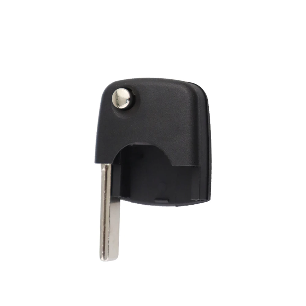 YIQIXIN-funda Fob de 3 botones para Audi TT B5 RS4 Quattr A2 A3 A4 A6 A8, carcasa de llave plegable para coche, reemplazo de cuerpo de carcasa inteligente