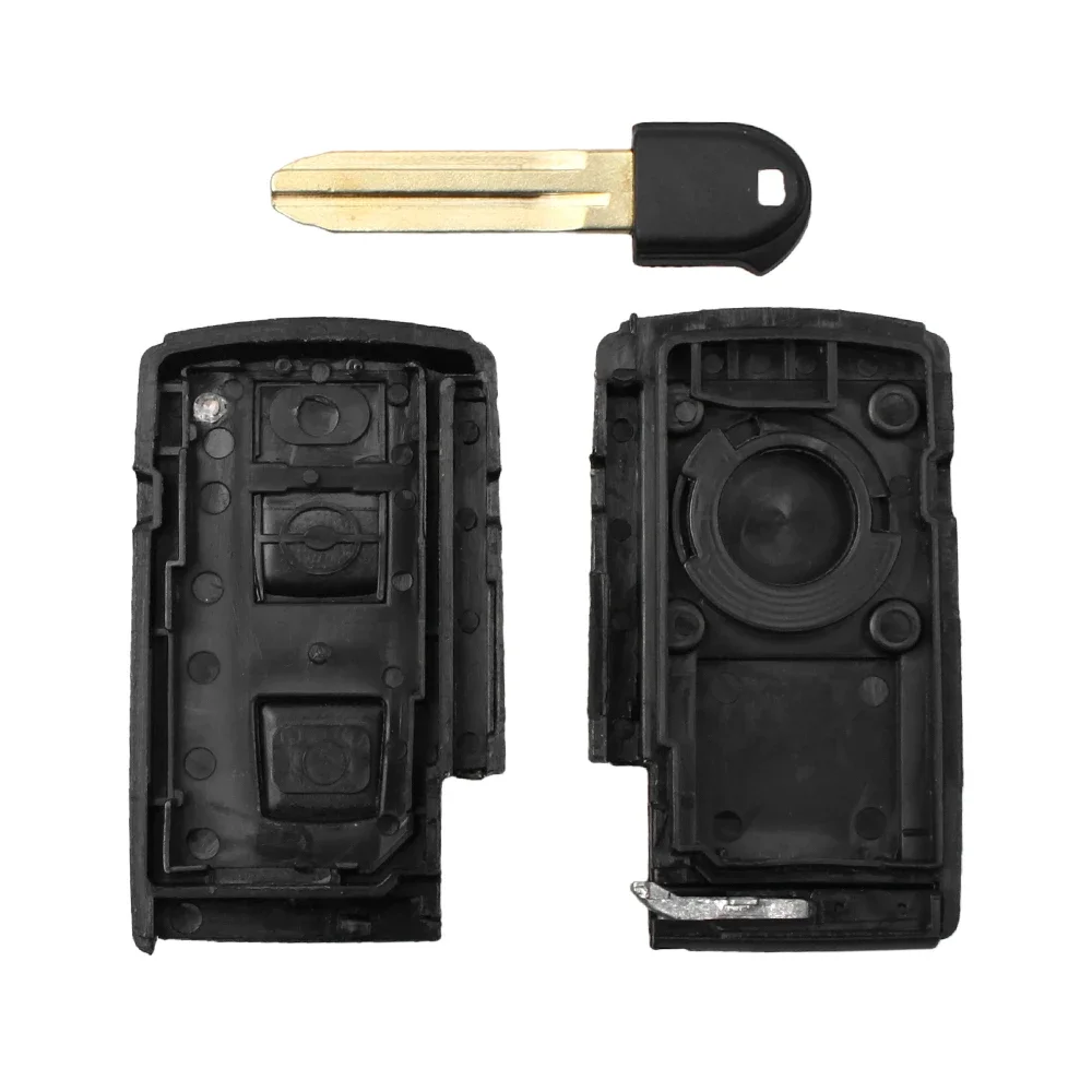 KEYYOU Remote 2/3 Buttons Car Key Case For Toyota Prius 2004 2005 2006 2007 2008 2009 Corolla Verso Camry Smart Car Key Shell