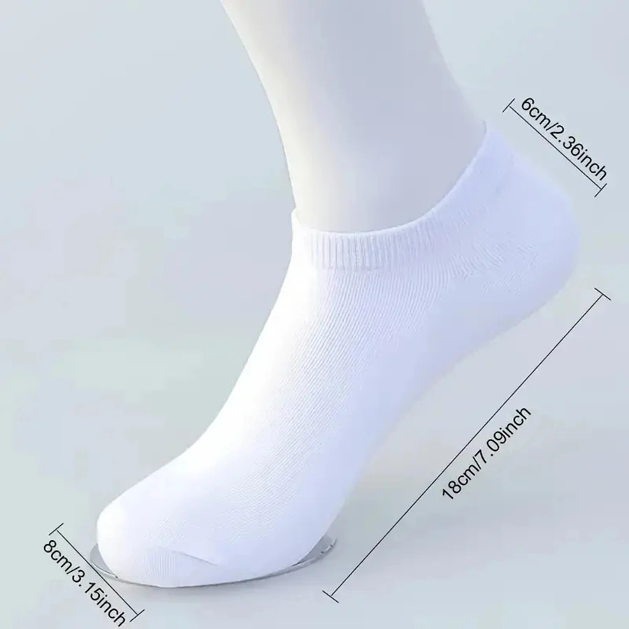 5 pares de calcetines náuticos para hombre, calcetines deportivos de negocios con absorción de sudor para verano y otoño, calcetines tobilleros versátiles sin pilling de Color sólido