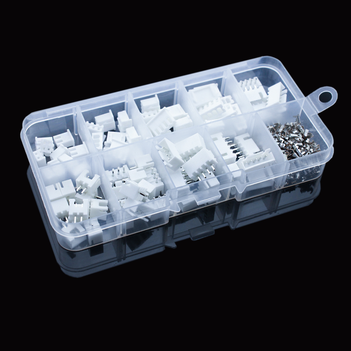 230 PCS 2/3/4/5p 2.54mm Male and Female Pin Terminal Kit Housing Pin Header JST XH-2.54 4Value Connectors Adaptor