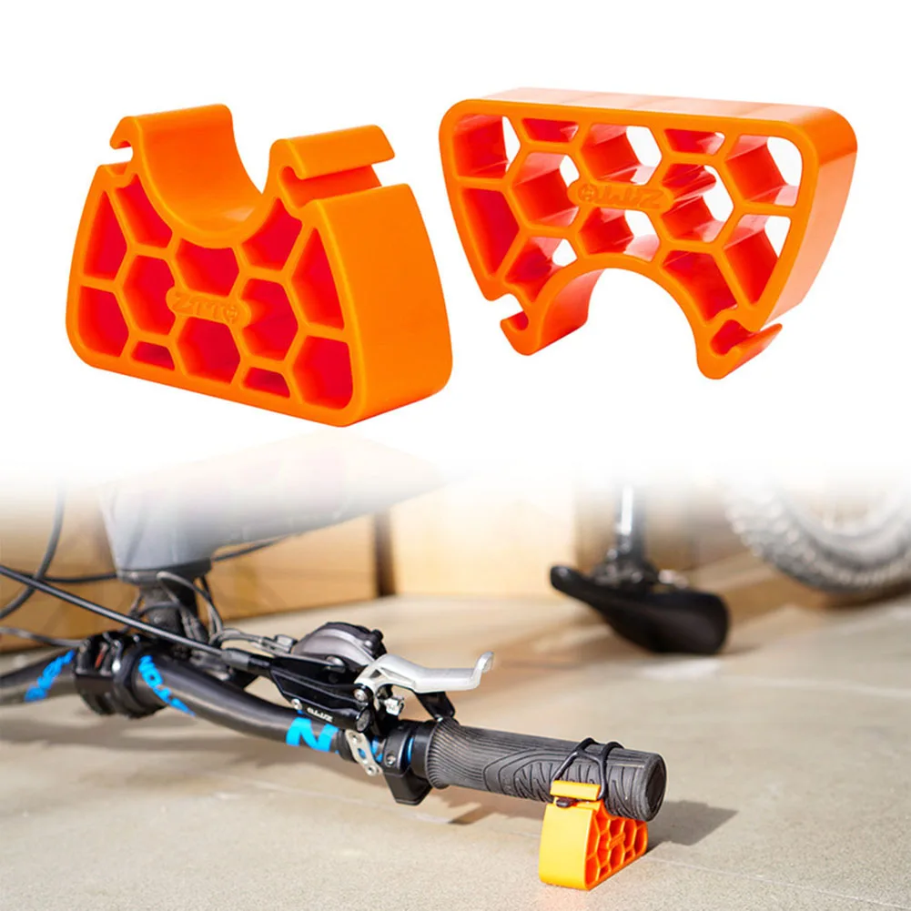Bike Handlebar Bracket Multifunctional MTB Maintenance Handlebar Stand Bicycle Handlebar Clip-On Stabilizer Cycling Accessory