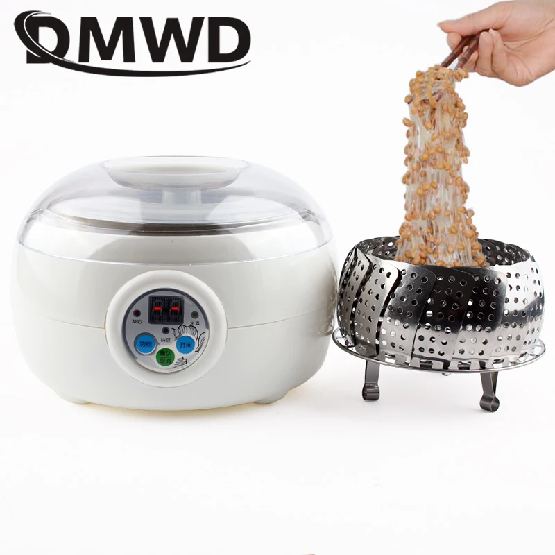 Lược Điện Tự Động Natto Máy Làm Rượu Lên Men Máy Làm Sữa Chua Leben Kem Chua Fermenter Sữa Chua Thép Không Gỉ Lót Cốc