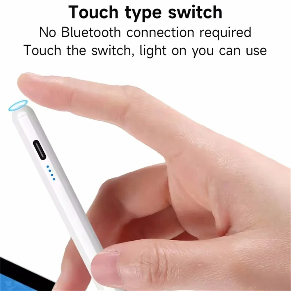 Attacco magnetico universale per tablet con penna stilo touch con accessorio per matita Pennini per penna non perforati casuali per tablet