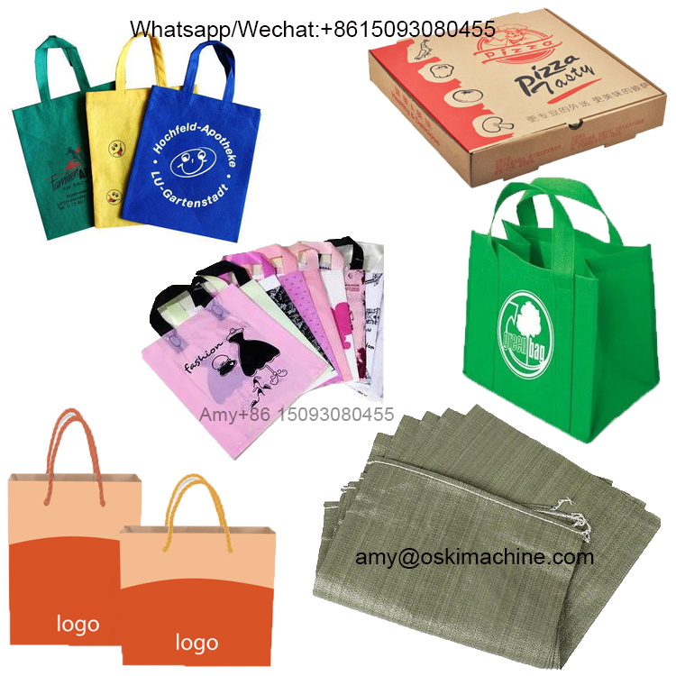 Mesin cetak kantong plastik 4 warna mesin cetak Flexo untuk cetak kantong kertas