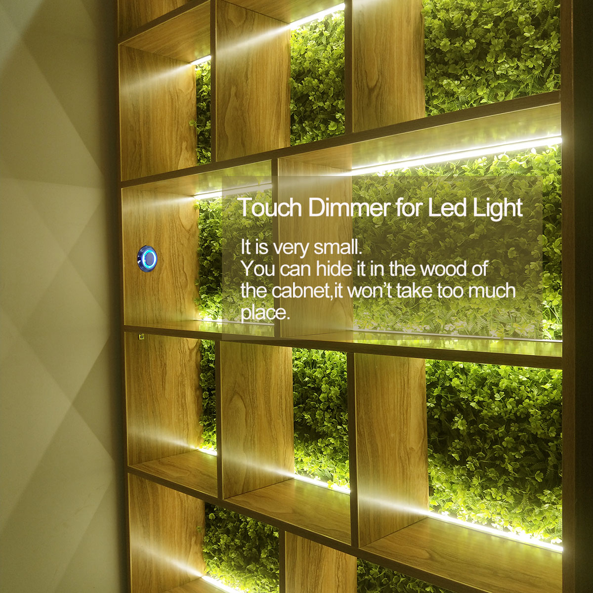 2 stücke Led Dimmer 12 v Touch Schalter Für LED Streifen Licht Stufenlos Dimmbare Helligkeit Controller DC 5 V -24 V Licht Dimmer Steuerung