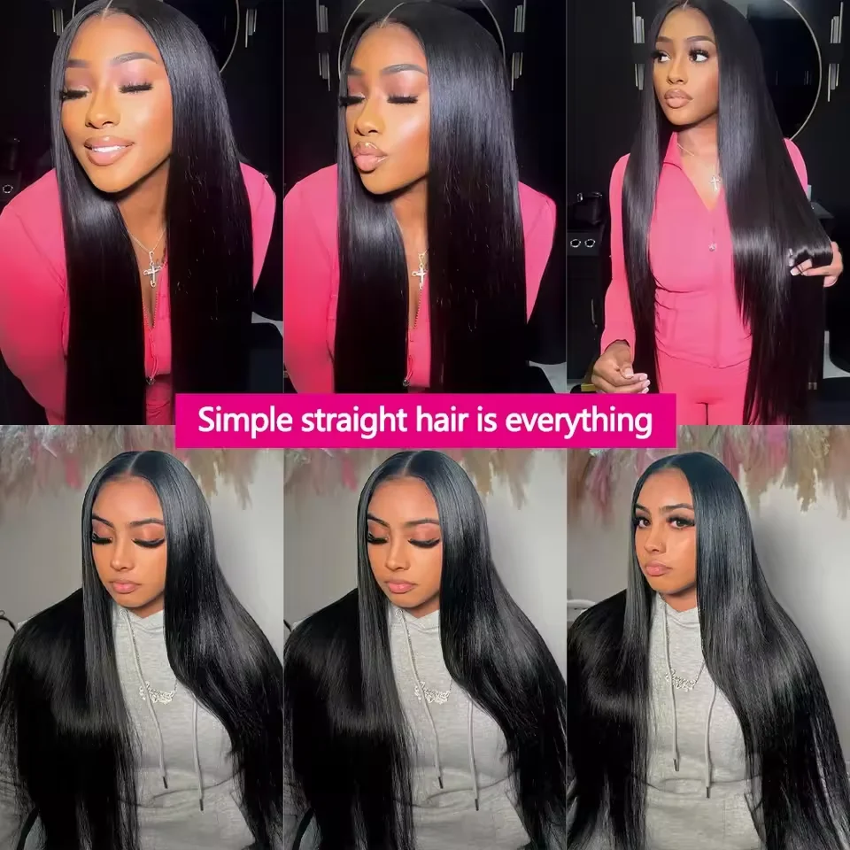 NextFace-Pacotes de cabelo humano reto peruano, cabelo reto do osso, natural, categoria 10A, 20 ", 22", 24 ", 26", 28"
