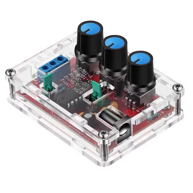 XR2206 High Precision Signal Generator DIY Kit Function Generator Sine Triangle Square Waves Adjustable Frequency