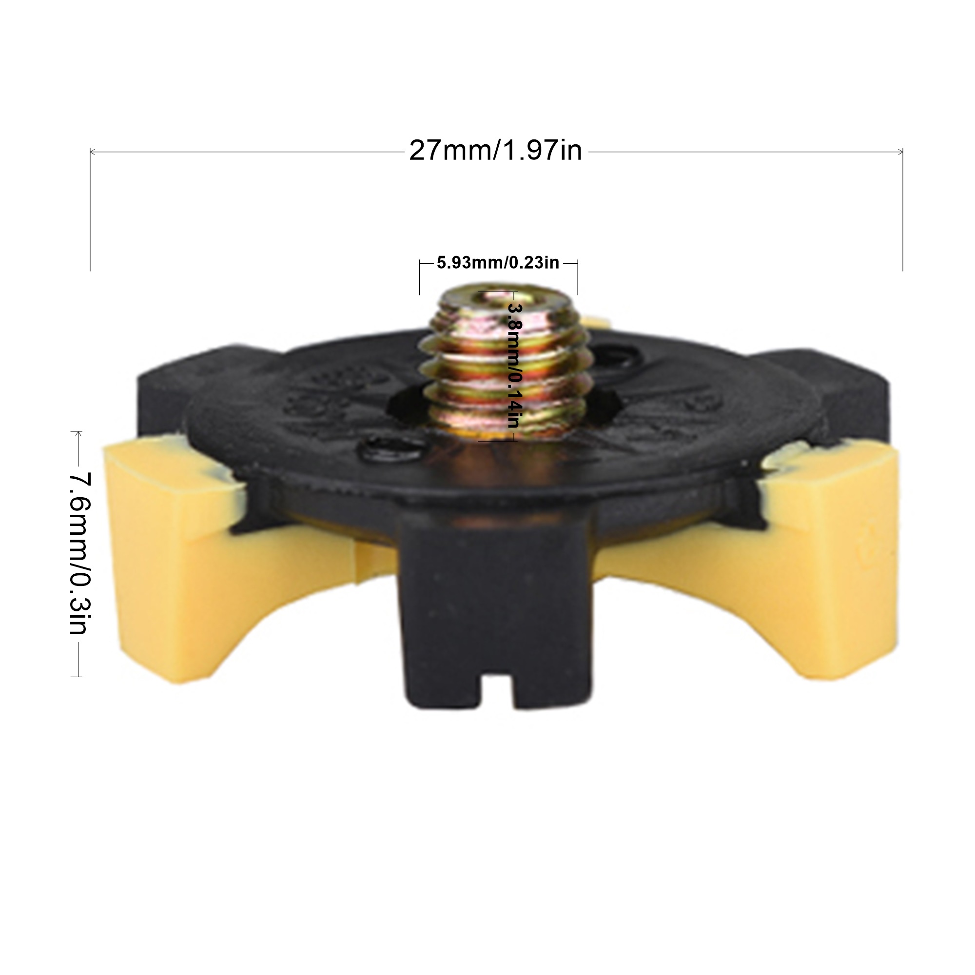 14 Uds. De clavos para zapatos de Golf, tachuelas de hilo de Metal, repuesto de puntas de Golf retorcidas, juego de herramientas de llave