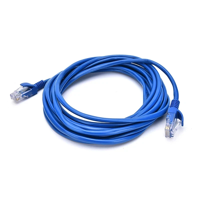 Cat5e สายเคเบิลเครือข่าย Ethernet RJ45 Patch กันน้ํากลางแจ้งสาย LAN สายไฟสําหรับกล้องวงจรปิด POE ระบบกล้อง IP